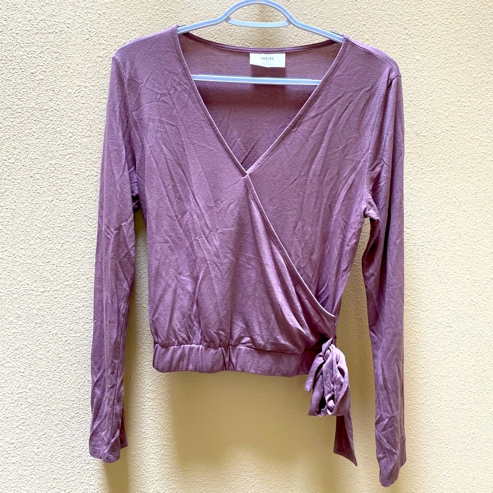 Heather Purple Top